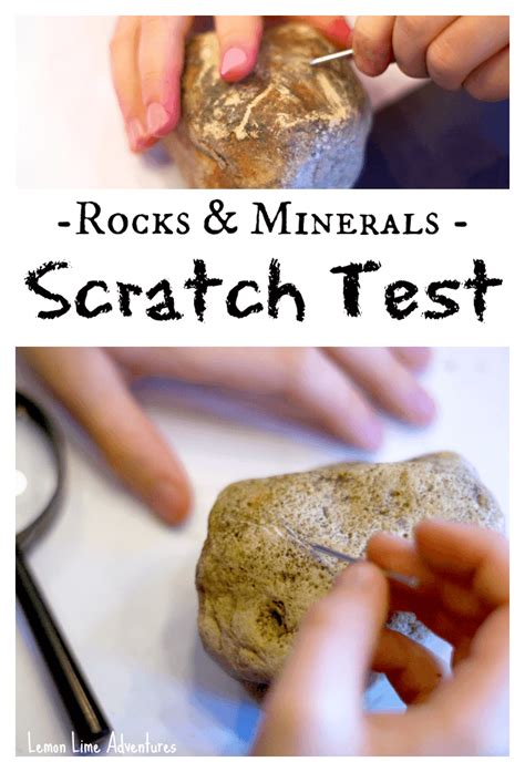 scratch test on rocks|how to test mohs hardness.